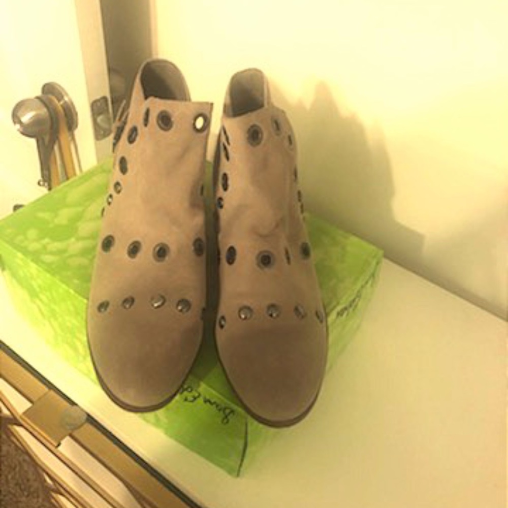 Suede Tan Bootie
